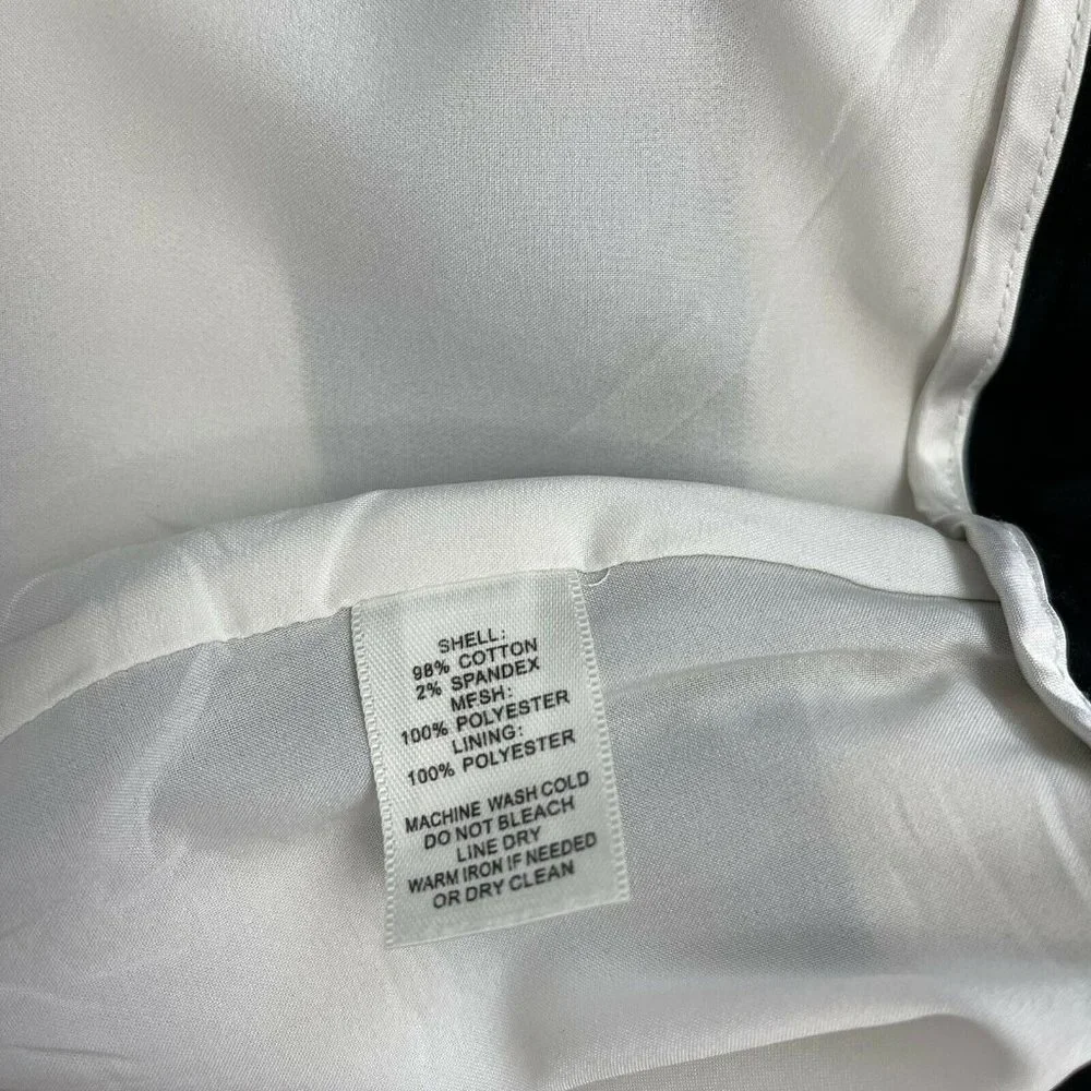 White House Black Market Skirt Tiered Beige size 6 Women’s cotton Stretch